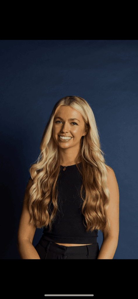 picture of megan speak at the event